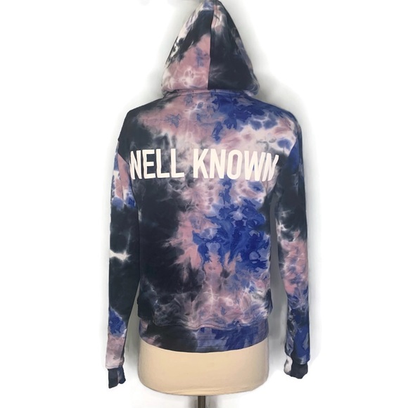 Well Known The Houston Multicolor Tie Dye Hoodie Sweatshirt - Picture 5 of 15